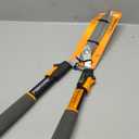 Fiskars Power-Lever Hedge Shears - 25"-33" Extendable Handle - Plant Cutting Scissors - Yard and Garden Tools - Orange/Black (1-Pack)
