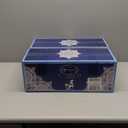 fanquare 15 Pieces British Porcelain Tea Set, Floral Vintage China Coffee Set, Wedding Tea Service for Adult, Big Tea Cup