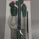 Boon Cacti Replacement Set - Bottle, Straw Brushes, Nipple, Detail - Non Toxic, Durable Nylon, Multicolor, 4 Count