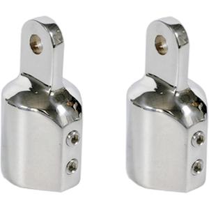 Pair of Marine Stainless Steel 316 Bimini Top Eye End CapMarine Boat Yacht Professional Hardware (7/8" 22mm)