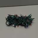 PREXTEX Christmas String Lights with Green Wire - 100 Count, 20 Ft Multicolored Christmas Tree Lights for Xmas Decorations Indoor and Outdoor - Incandescent String Light for Patios, Fences, Holidays