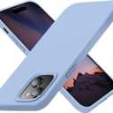Cordking for iPhone 15 Case Bundles, Silicone Ultra Slim Shockproof Case & Cover Bundles, Light Blue