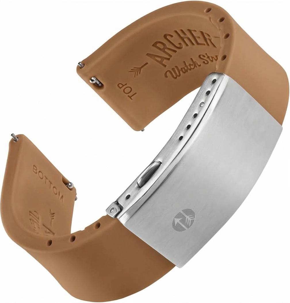 Archer Watch Straps - Quick Release Custom Fit Silicone Watch Strap