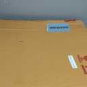 Furrow 22 in. W x 7 in. D White Wood Decorative Wall Shelf