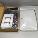 Vayepro 2 Burner Griddle Pan with Glass Lid, Stove Top Flat for Glass Stove Top, Aluminum Pancake, Non-Stick for Gas Grill, Double Burner Camping, Black (16.9" x 10.2" x 1")