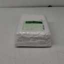 4 Pack Round Tablecloth 108 Inch White Polyester Washable Fabric Table Covers for Wedding Dining Table Buffet Parties Banquet Decor