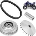 Primary Clutch Sliding Sheave Assembly Kit with Fixed Sheave Belt Compatible with Hisun UTV ATV 500 700 Massimo Bennche Coleman Axis Menards Qlink Excalibur Supermach 500 700 Replaces# 90700-F39-0000