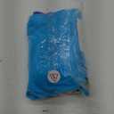 Pink Queen Women's Removable Strap Wrap Pad Cheeky High Waist Bikini Set Swimsuit (02 - Color Block Blue) XL