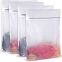 SUERIV Laundry Bags Mesh Wash Bags,delicate laundry bag for College,Dorm,Storage(16 x20 inch),4Pcs, Large