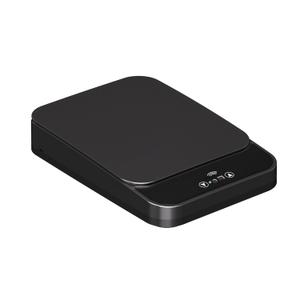 Replacement Can Lid Compatible with 2.2 x 2.6-Gallon Sensor Can Battery Powered Black