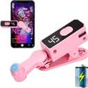 Raisetip Portable Auto Clicker for iPhone iPad Android Builtin Battery with Strong Battery Life HandsFree Silent Operation Handy, Auto Tapper for Tiktok Live，Gaming,Likes & Reward Tasks (Pink)