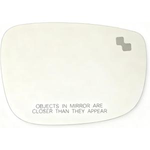 LanKaYiMeng Right Side Mirror Glass Compatible For MAZDA CX-5 2017-2023 | MAZDA CX-9 2016-2023, Passenger Side Mirror Glass With Backing Plate, Heated, Blind Spot detection