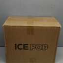 110 Gal Ice Bath Tub for Athletes - Insulated Cold Plunge Tub with Cover, XL Portable Foldable Ice Pod for Home, Gym & Outdoor Recovery, Cold Therapy Tub, Black