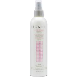 BioSilk for Dogs Silk Therapy Detangling Plus Shine Mist for Dogs | Best Detangling Spray for All Dogs & Puppies for Shiny Coats and Dematting | 8 Oz Bottle (Packaging May Vary)