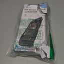 bibuks Steam Deck /OLED Protective Case,Non-Slip Skin Protective Shell Accessories,Steam Deck Case with Kickstand ,2 Screen Protector, 4 Thumb Grip (Black)