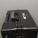 UrbanExplorer 20 Inch Carry On Luggage Aluminum Frame Airline Approved, Zipperless Luggage Carry On TSA Approved ABS+PC Hard Shell Suitcases, Lightweight Carry-On Suitcase with Cup Holder, Black