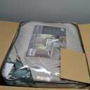 Madison Park Essentials Brystol 24 Piece Room in a Bag Faux Silk Comforter Jacquard Paisley Design Matching Curtains Down Alternative Hypoallergenic All Season Bedding-Set, King (104 in x 92 in), Teal