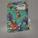 UNICOMIDEA Little & Big Boys Hawaiian Shirt Kids Tropical Luau 3D Print Button Down Shirts for 3-14 Years Old (Green)