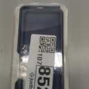 for Samsung Galaxy Z Fold 3 Case, Galaxy Z Fold 3 Liquid Silicone Case Dual Layer Hybrid Hard PC Soft Silicone Slim Fit Shockproof Protective Phone Case for Women Men, Night Blue