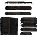 S SATC Reciprocating Saw Blades Set - 32 Pieces, for Metal & Wood, Pruner Blades, Plus Jigsaw Blades