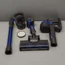 KCLASO Cordless Vacuum Cleaner, 550W 45KPA 50Min Vacuum Cleaners for Home, SelfStanding Stick Vacuum with Touch Screen, 3 Power Modes, Rechargeable Battery, Handheld Vacuum for Pet Hair Carpet Floor