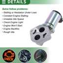 Car Idle Air Control Valve for Ford Aerostar V6 4.0L 1996-1997 Replace No.95TF9F715BB/F50Y9F715A IACV Idle Motor Idle Air Control Valve