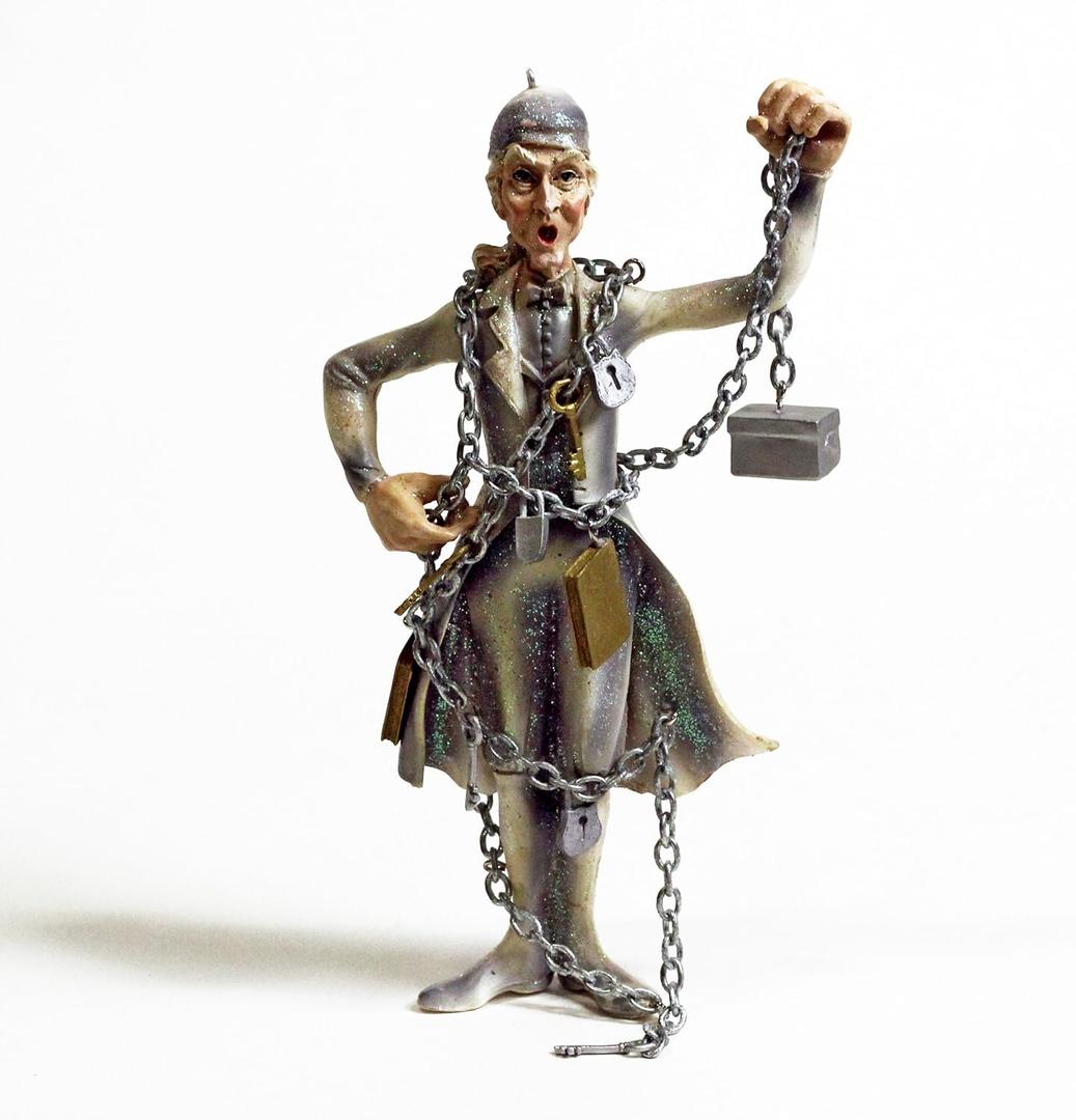 Jacob Marley Resin Ornament