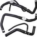 Radiator Coolant Hose Upper and Lower for Dodge Caliber 2007-2012, Jeep Compass Patriot 2007-2017