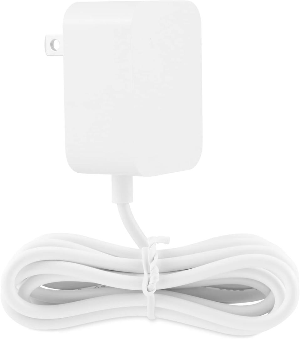 LEFXMOPHY Power Cord for VTech VM901 VM919HD VM919-2HD VM819 VM819-2 PU Baby Monitor Handheld Screen Parent Unit (Not for Baby Unit Cam) Replacement 5V White Charger UL Aadpter with 5ft Cable