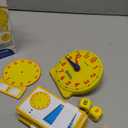 Learning Resources Time Activity Set  Teaching Clocks for Kids, Teacher Classroom Must Haves, Elementary School & Montessori Activities, Math Manipulatives, Time Flash Cards, Gifts for Boys and Girls