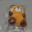 Riuhot Cute Red Panda Plush Toy - Stuffed Animal Gift for Girlfriend, Kids Birthday - 9" Red Panda plushies