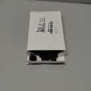 Blulu 50 Pieces Mini Black Top Hats, Plastic Magician Hats for DIY Decoration, Snowman Decorating, Christmas Party, Birthday Party, Wedding, Family Gathering