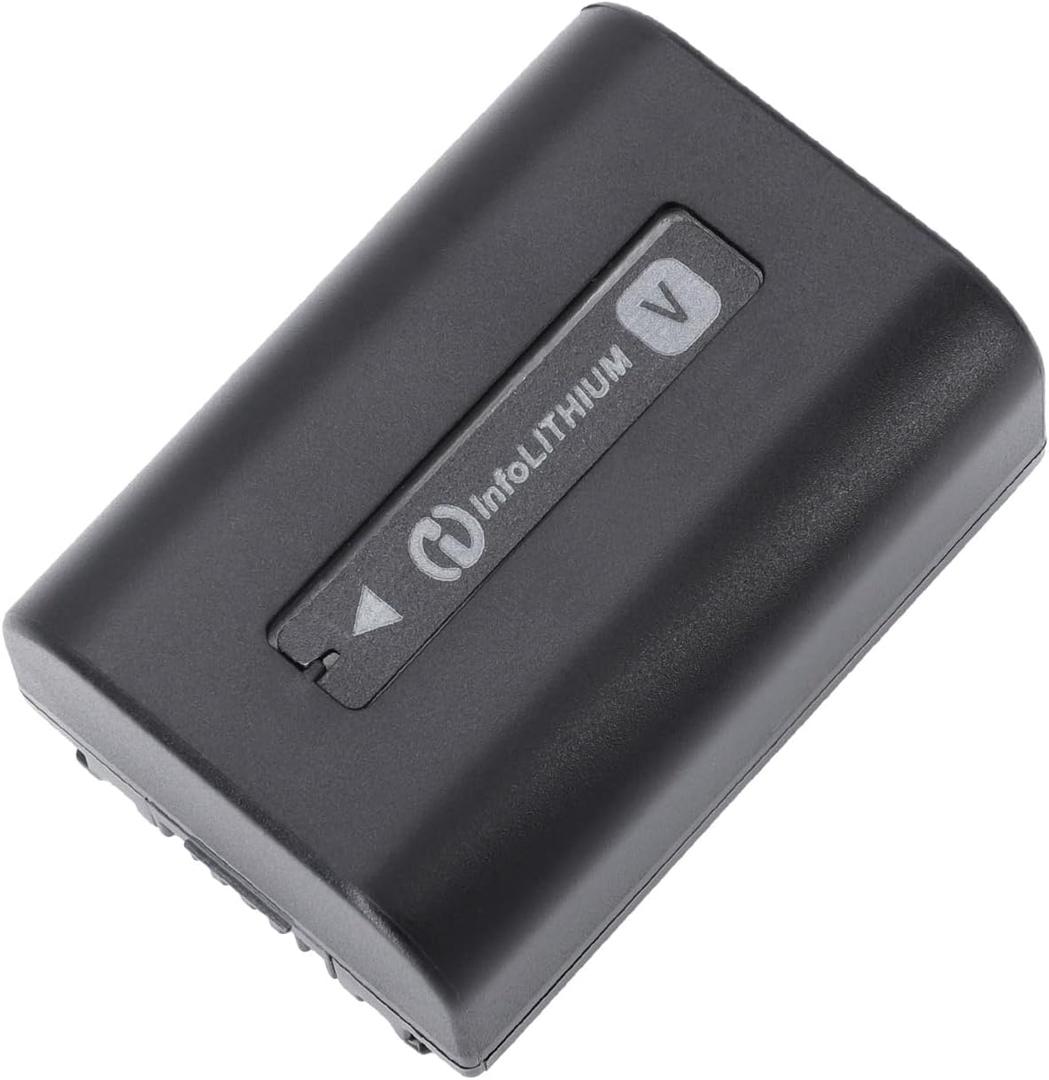 NP-FV50 NP-FV30 NP-FV40 980mAh Replacement Battery Compatible for Sony Handycam HDR-CX380 430V 900 580V 760V HDR-PJ540 650V HDR-PV710V 790V 810 HDR-TD30V Cameras (100% Compatible with Original)