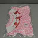 Baby Girl Clothes Smocked Romper Newborn Plaid Short Sleeve Bubble Bodysuit + Bow Headband Summer Outfits 12-18 Months