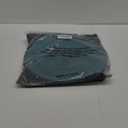 FunWheat Round Braided Placemats Set of 8 Place Mats for Dining Tables Woven Washable Non-Slip Table mats Small 13 inch(S Teal, 8pcs)