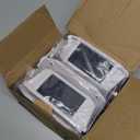 WELALO Solar Motion Sensor Lights Outdoor, [3 Modes/4 Pack/188 LED] 270 Wide Angle Lighting, Security Solar Powered Wall Lights, IP65 Waterproof Flood Lights for Fence Porch Yard Patio(White)