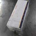 Raycare Flameless Candles Battery Operated with Remote Timer, Acrylic Flickering LED Pillar Candle for Valentine's Day, Home Decor, Gift for Family and Friend, White, Set of 5