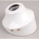 Craftmade SA130WW, Sloped Ceiling Adapter, White