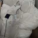 Pacific Coast Goose Feather Down Fiber Comforters Queen Size, Extra Fluffy White Duvet Insert, Ultra-Soft, Breathable, All Season Hotel Luxury Bedding Comforters, 8 Corner & Center Loops (90"x90")