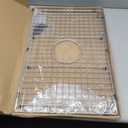 Serene Valley Sink Bottom Grid 22" X 14-1/2", Centered Drain with Corner Radius 3/8", Sink Protector SVH2215C