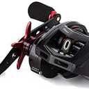 JOHNCOO Titan Baitcasting Reel Max Drag 13 Kgs Big Fish Fishing Reel for Saltwater and Freshwater Heavy Duty