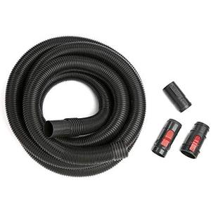 CRAFTSMAN CMXZVBE38759 2-1/2 in. x 20 ft. POS-I-LOCK Wet Dry Vac Hose Attachment Kit, Industrial-Grade Shop Vacuum Replacement Hose, Fits Most Wet/Dry Vacuums with a 2-1/2 in. Diameter