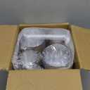 I00000 200 Pack Gold Plastic Cups, 9 Oz Elegant Clear Plastic Cups Gold Rimmed Disposable Wine Glasses Fancy Disposable Party Cup Wedding Cup Drinking Tumblers Cocktail Glasses Perfect for Party