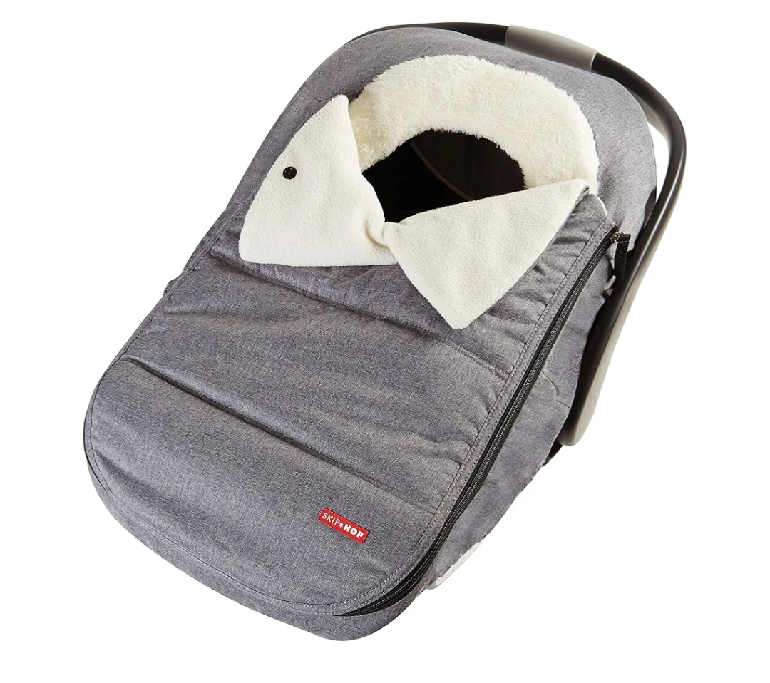 Skip Hop Winter Car Seat Cover, Stroll & Go, Heather Grey