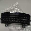 Tri-Bar LED Rear Tail Brake Fender Tip Light For Harley Street Glide FLHX 2014-2023 (Smoked)
