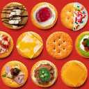 2 x RITZ Fresh Stacks Everything Crackers, Travel Snacks, 11.8 oz (8 Multi Snack Packs) (EXP 08/07/26)