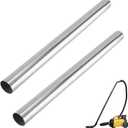 Metal Extension Wand Hose Replacement for Eureka 3670M Canister Vacuum Models 3670M 3670 3680 3670G 3670H 3672 3673 3674 3682 Series (15.8inch, Pack of 2)