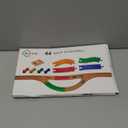 Wooden Train Track Accessories, 44 pcs Wooden Track Connector, Compatible with All Major Brands Train Track, Christmas Birthday Gift for Boys Girls, Train Toys Expansion Pack for Kids Ages 3+