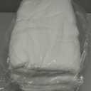 Amazon Basics 2 Piece Quick-Dry Oversize Bath Towel, 100% Cotton, White, 54" x 30"