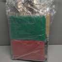 Cholemy 40 Pack Christmas Bags Bulk with 40 Tissue Paper Reusable Christmas Goody Sack Kraft Xams Gift Tote Bags with Handles(4.72 x 6.3 x 3.15 in, 8.27 x 5.91 x 3.15 in, 8.27 x 10.63 x 4.33 in)